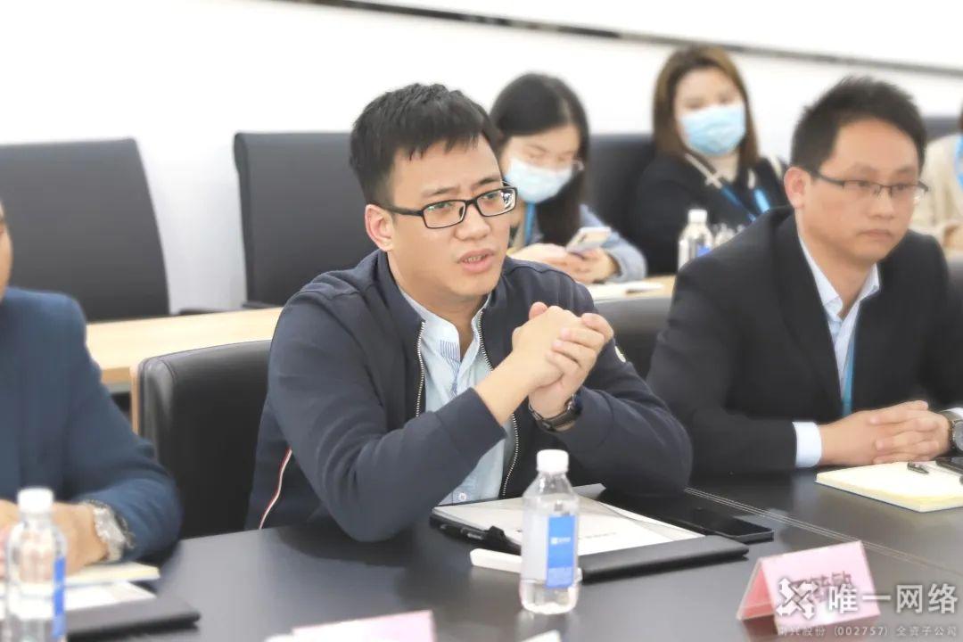 東莞市科協(xié)副主席許為豪率隊走訪唯一網(wǎng)絡 ：促交流，謀發(fā)展！