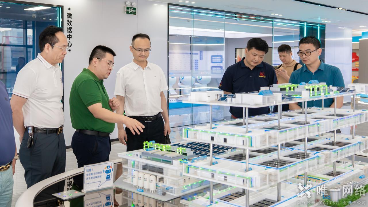 福建省工商聯領導一行蒞臨唯一網絡調研指導 福建省工商聯領導一行蒞臨唯一網絡調研指導